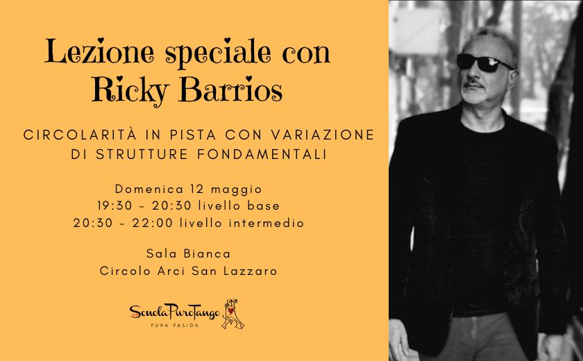 Stage con Ricky Barrios - Scuola PuroTango