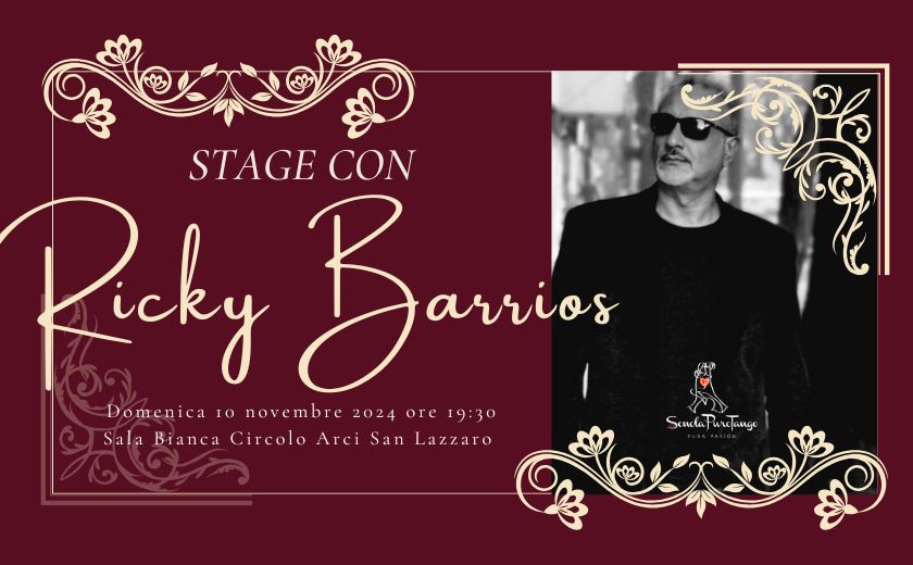 Stage con Ricky Barrios - Scuola PuroTango