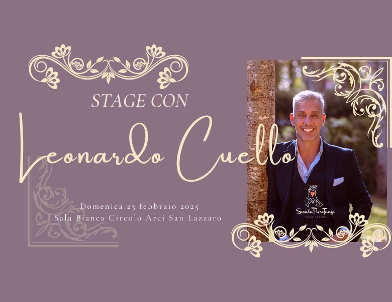 Stage con Leonardo Cuello - Scuola PuroTango