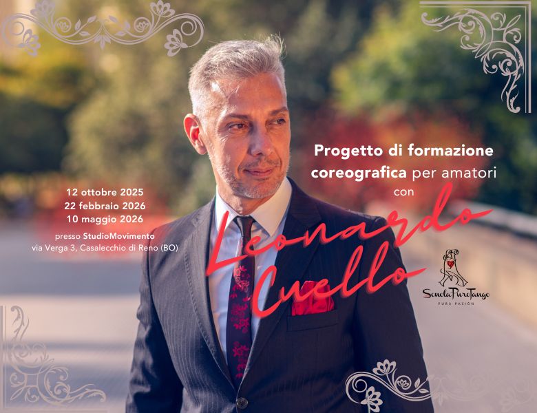 Formazione coreografica per amatori con Leonardo Cuello - Scuola PuroTango